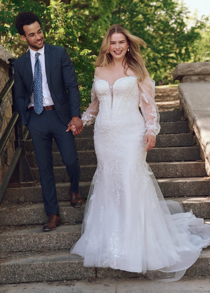 maggie sottero beaded wedding dress Benjie Size:16.5