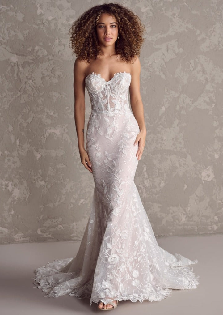 maggie sottero pink wedding dress Maggie Sottero pink wedding gown- beautiful