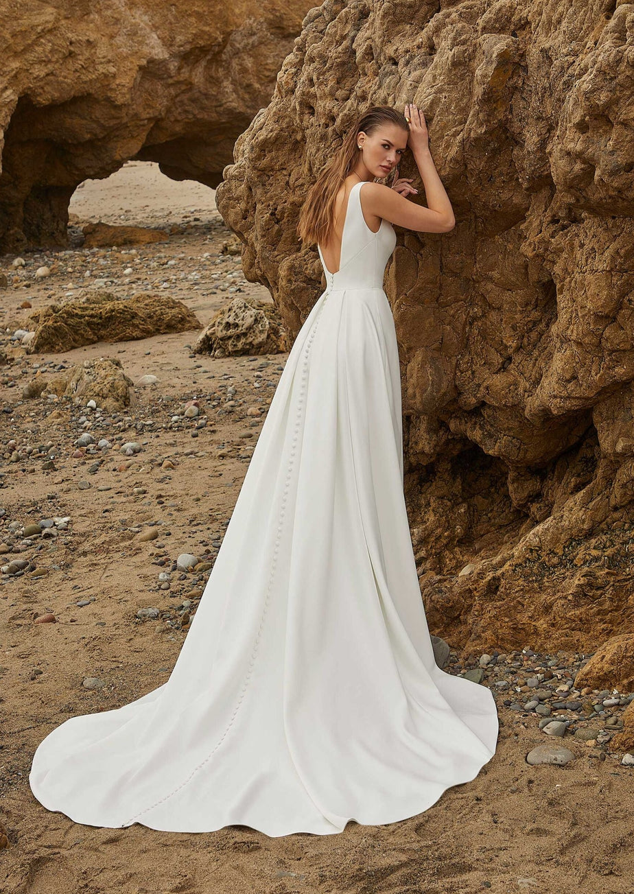 Milly　ミリー　ノースリーブビジュードレス　size0 Morilee Mimi Wedding Dress | The Wedding Shoppe