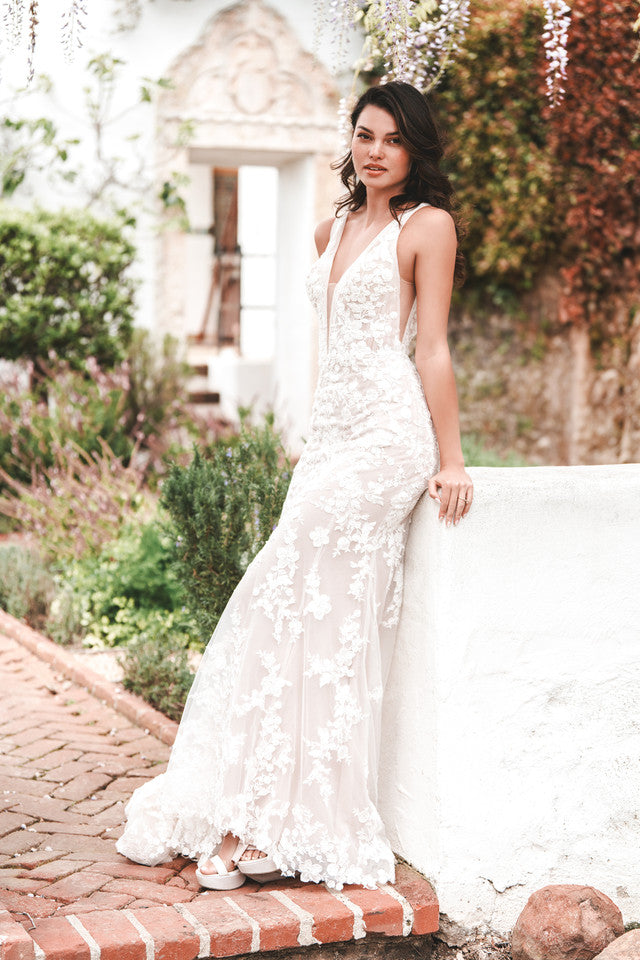 green emerald velvet dress Wedding Dress - Affordable - Plus Size Available - Allure Romance R3760 Wedding Dress main image 1