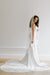 Bride wears a Kennedy Blue Lace Veil