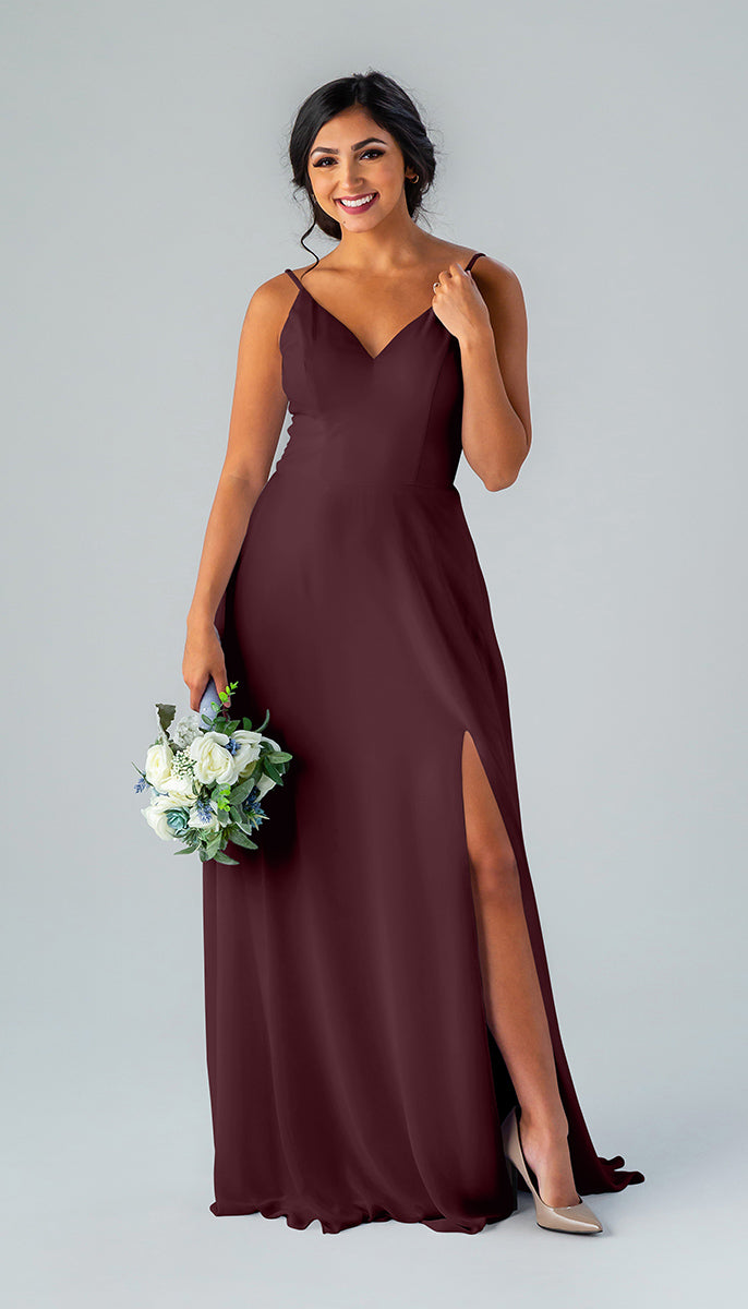 Bordeaux|Kennedy Blue Sophie Bridesmaid Dress