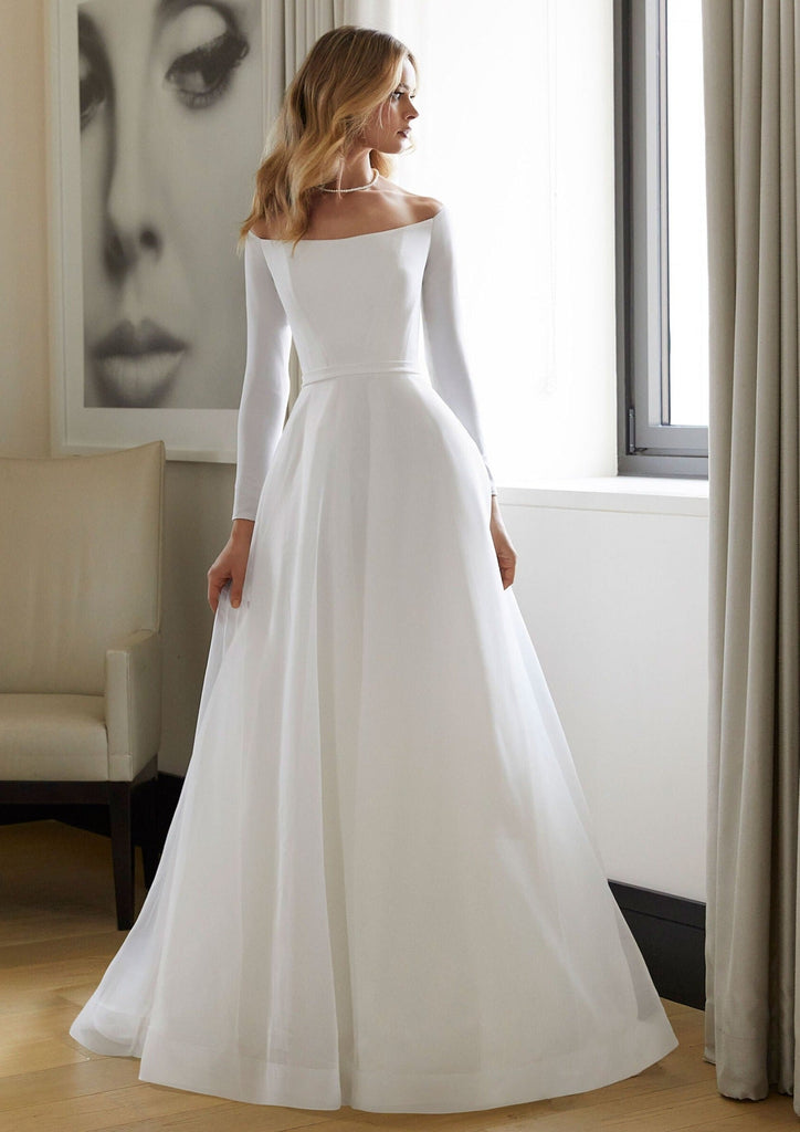 MORILEE ホワイトウェディングドレス Morilee Cheryl Wedding Dress | The Wedding Shoppe