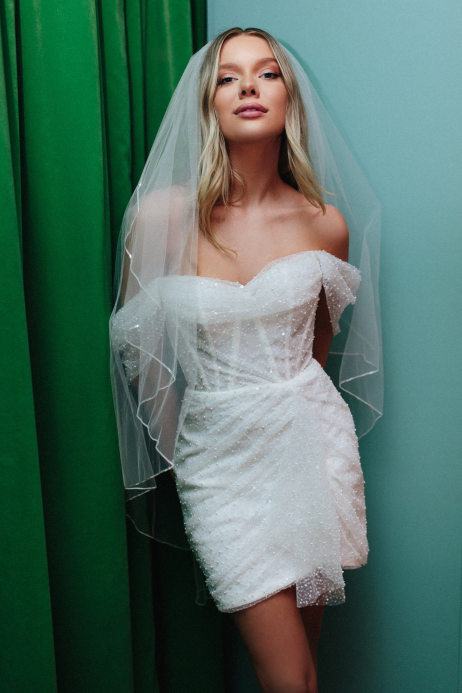 watters marlina off the shoulder convertible mini wedding dress Watters Marlina off the shoulder convertible mini wedding dress