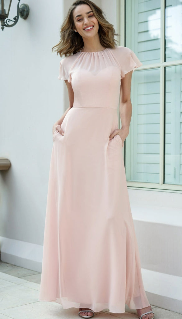 blue dress for baby girl Briseis Delicate A-Line Spaghetti Straps Slit Floral Lace Long Bridesmaid Dress, Dusty Blue