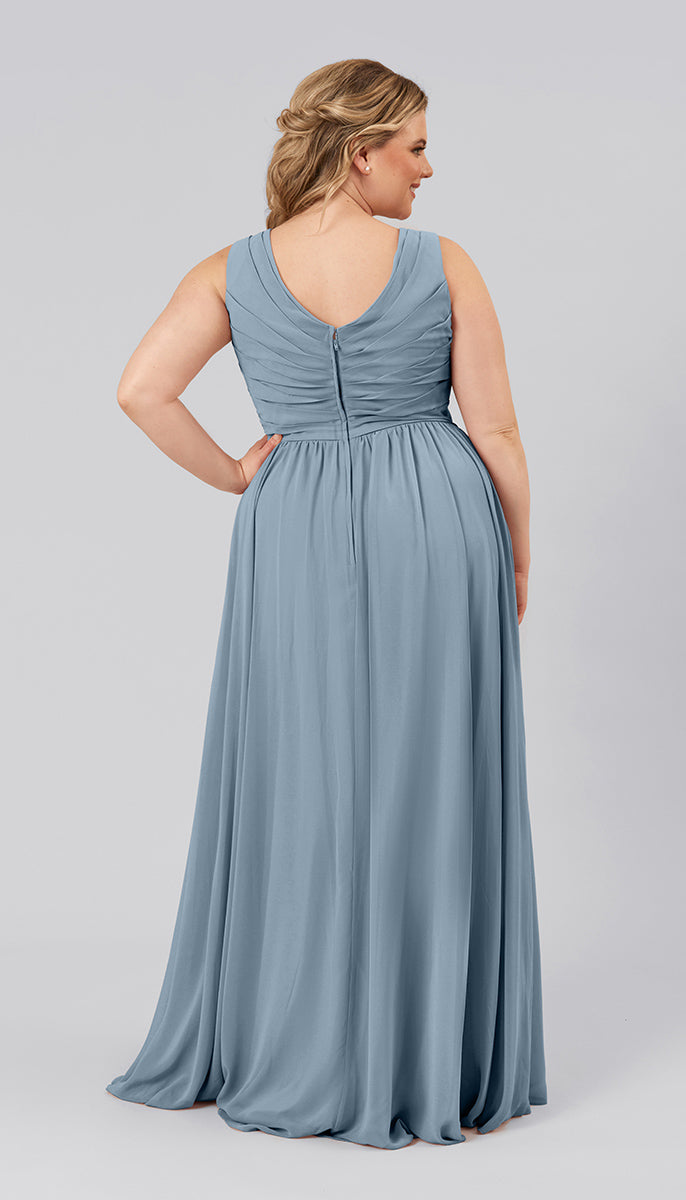 princess polly baby blue dress Kennedy Blue Brittany Bridesmaid Dress