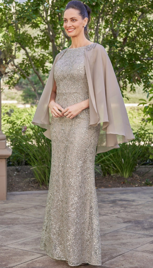 white christmas dresses Cap Sleeves A Line Chiffon Tea Length Mother of The Bride Dress