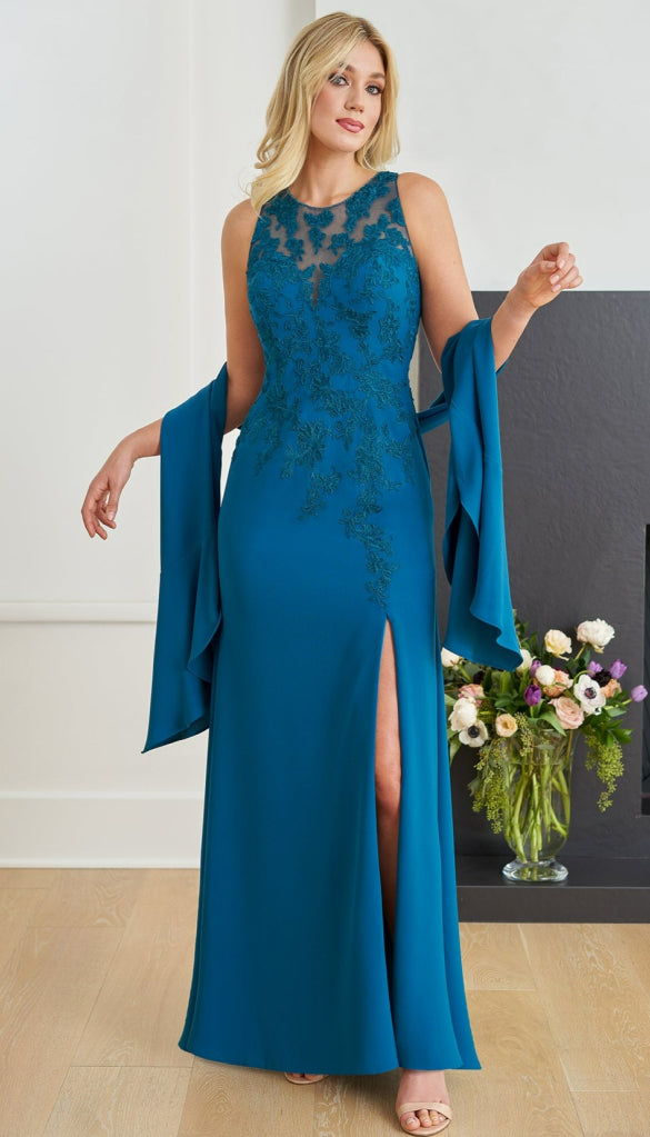 Jade Couture K258057 Mothers Dress | The Wedding Shoppe Jade Couture K258057 Mothers Dress | The Wedding Shoppe