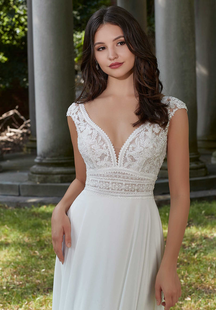 open lace back dress Lyricah Tiered Tie Back Maxi Dress main image 0