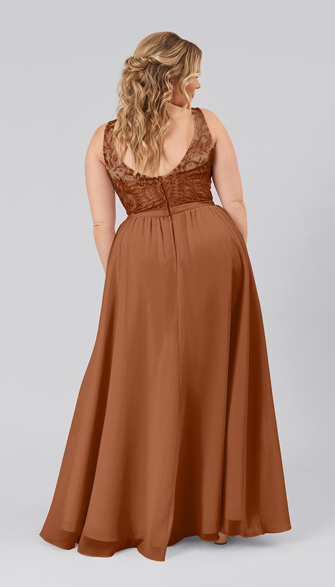 vera wang ruffle bridesmaid dress Kennedy Blue Wren Bridesmaid Dress – Wedding Shoppe