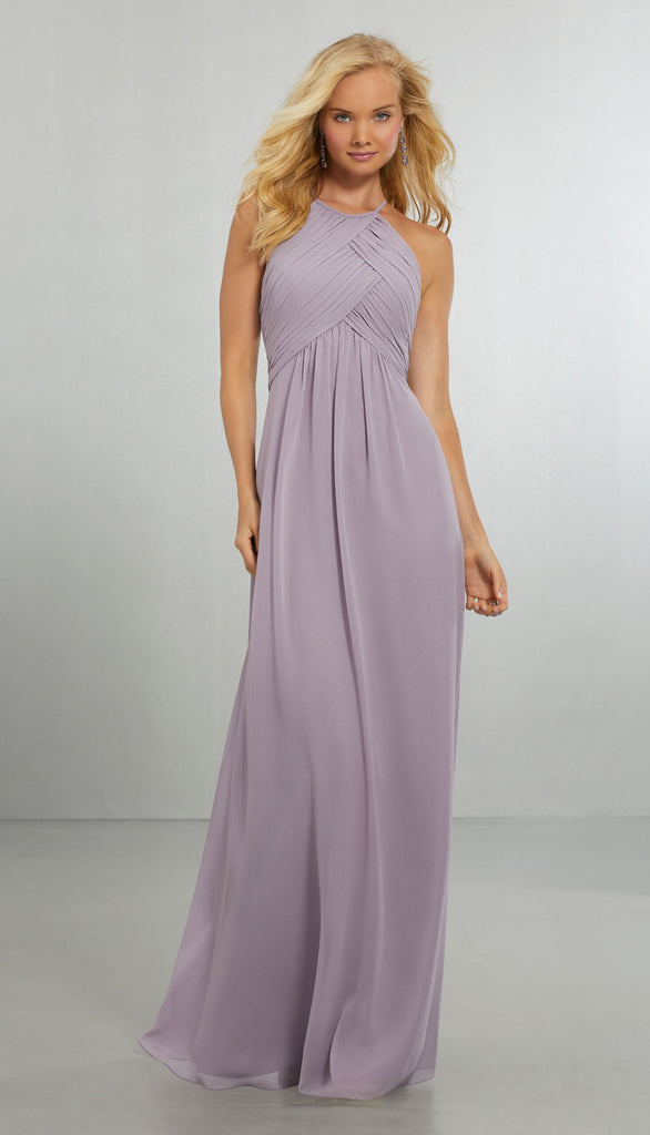 Morilee Chiffon Halter 21570 Bridesmaid Dress – Wedding Shoppe