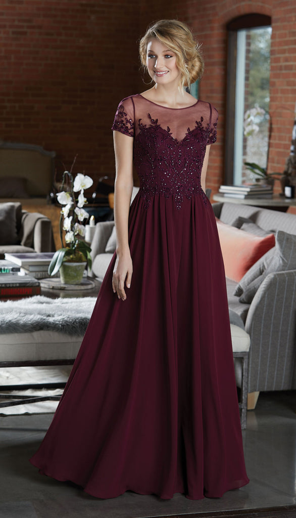 Morilee 21585 Embellished Chiffon A-Line Bridesmaid Gown Wedding Shoppe Morilee 21585 Embellished Chiffon A-Line Bridesmaid Gown Wedding Shoppe