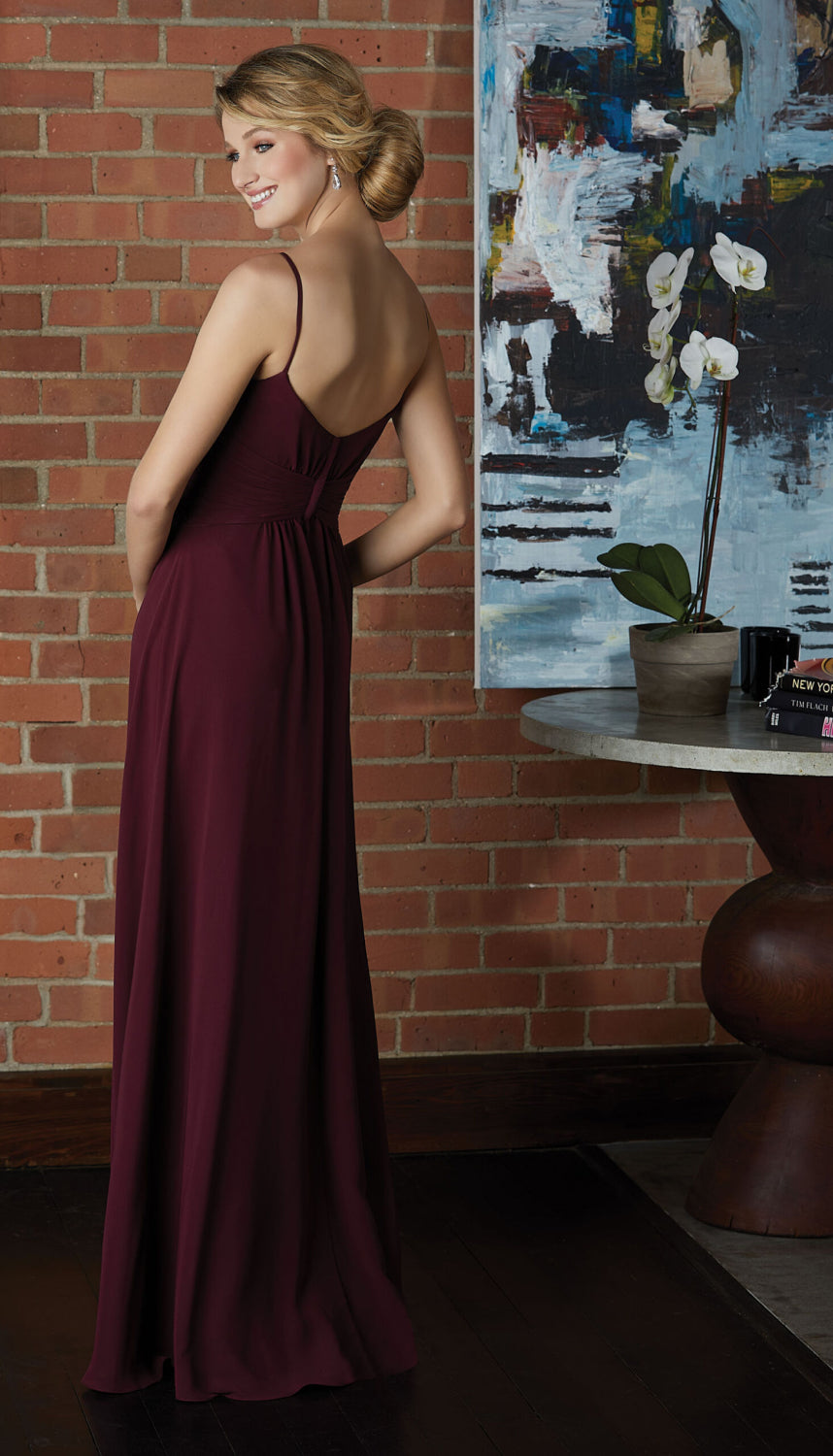 Morilee 21592 Twist-Front Chiffon Bridesmaid Gown Wedding Shoppe Morilee 21592 Twist-Front Chiffon Bridesmaid Gown Wedding Shoppe