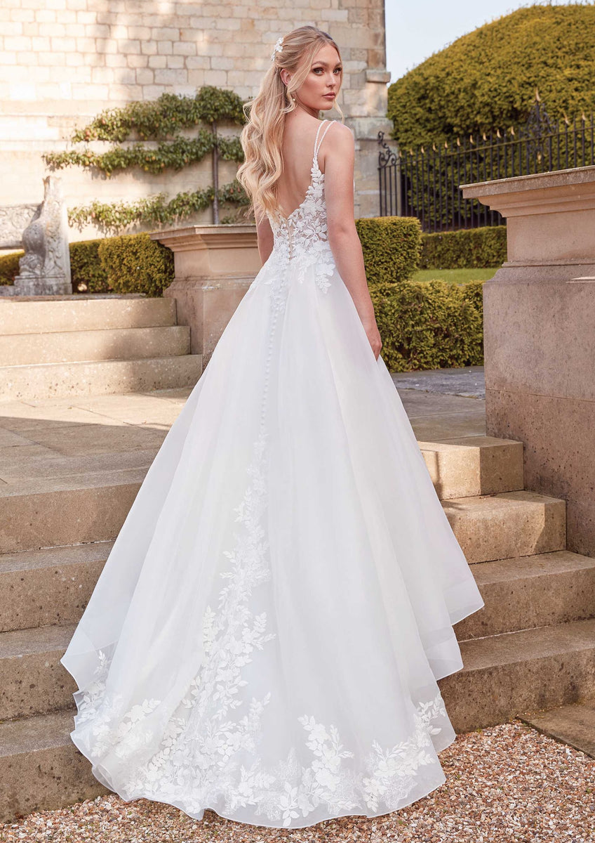 Serenity Inspired Wedding Dress In White main image 1