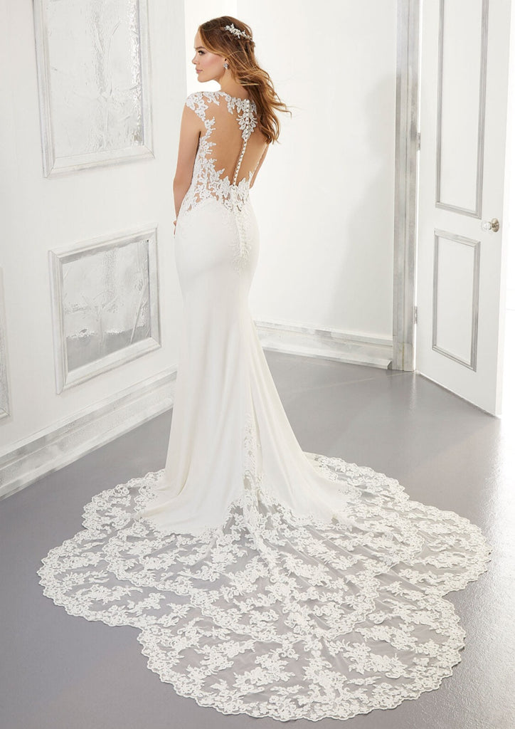 mori lee lace mermaid wedding dress Morilee Bridal 2904 Renaissance Bridals York PA