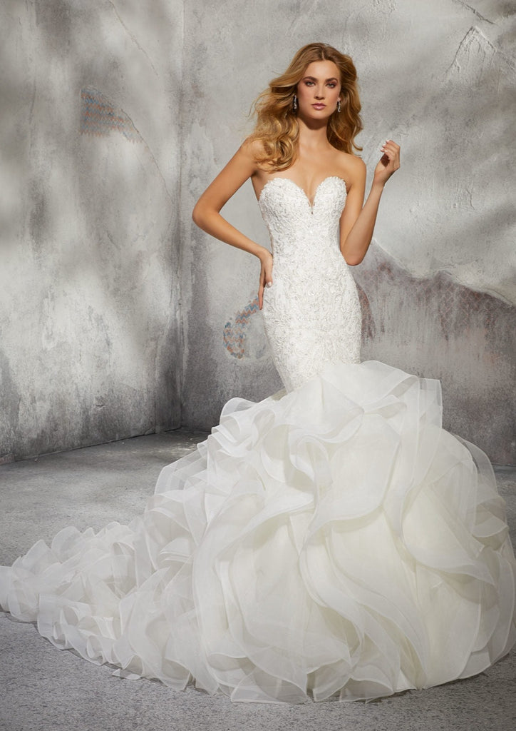 Morilee Strapless Mermaid 8282 Leona Wedding Dress – Wedding Shoppe Morilee Strapless Mermaid 8282 Leona Wedding Dress – Wedding Shoppe