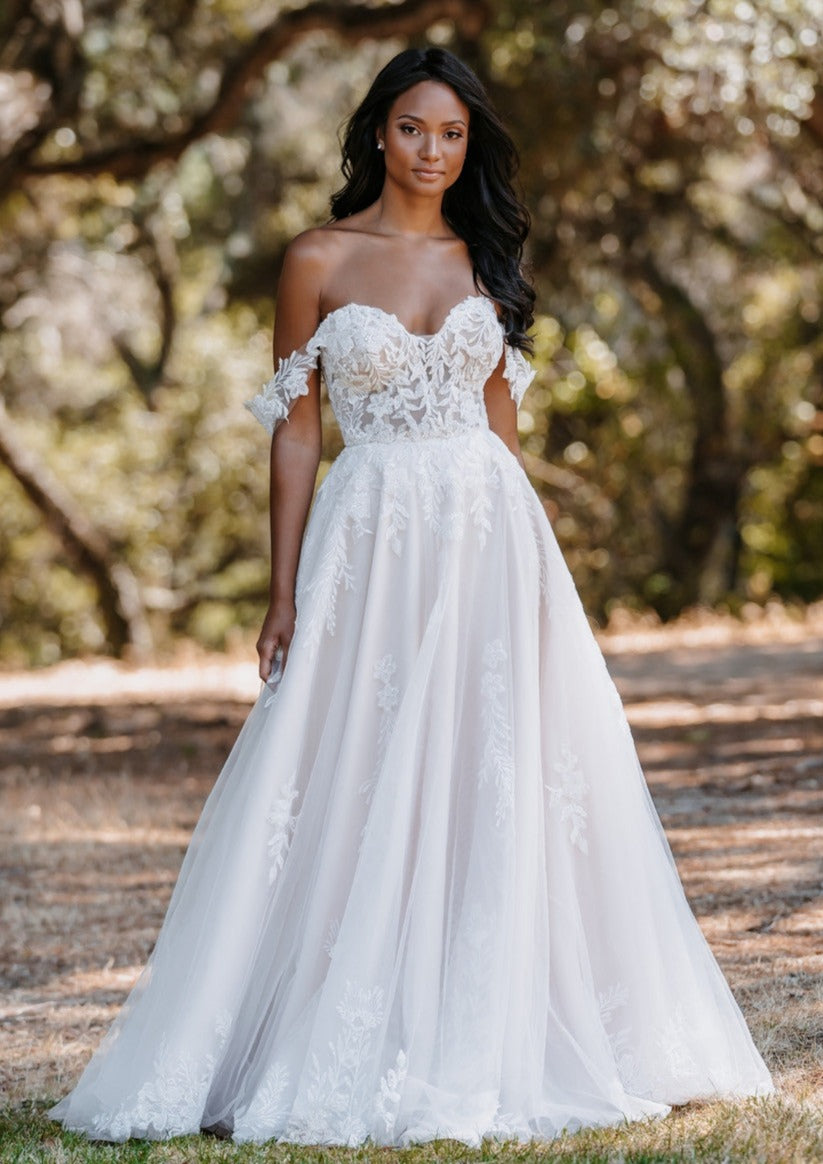 Wedding Dress - Affordable - Plus Size Available - Allure Bridals 9902 Wedding Dress - Champagne/Blush/Ivory/Nude Wedding Dress - Affordable - Plus Size Available - Allure Bridals 9902 Wedding Dress - Champagne/Blush/Ivory/Nude