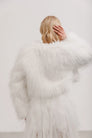 Aspen Faux Fur Jacket White