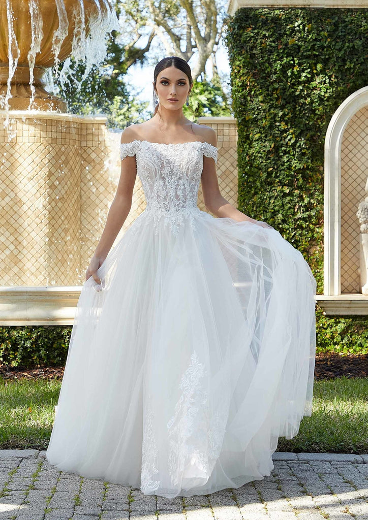 morilee off the shoulder wedding dress Morilee - 1010074