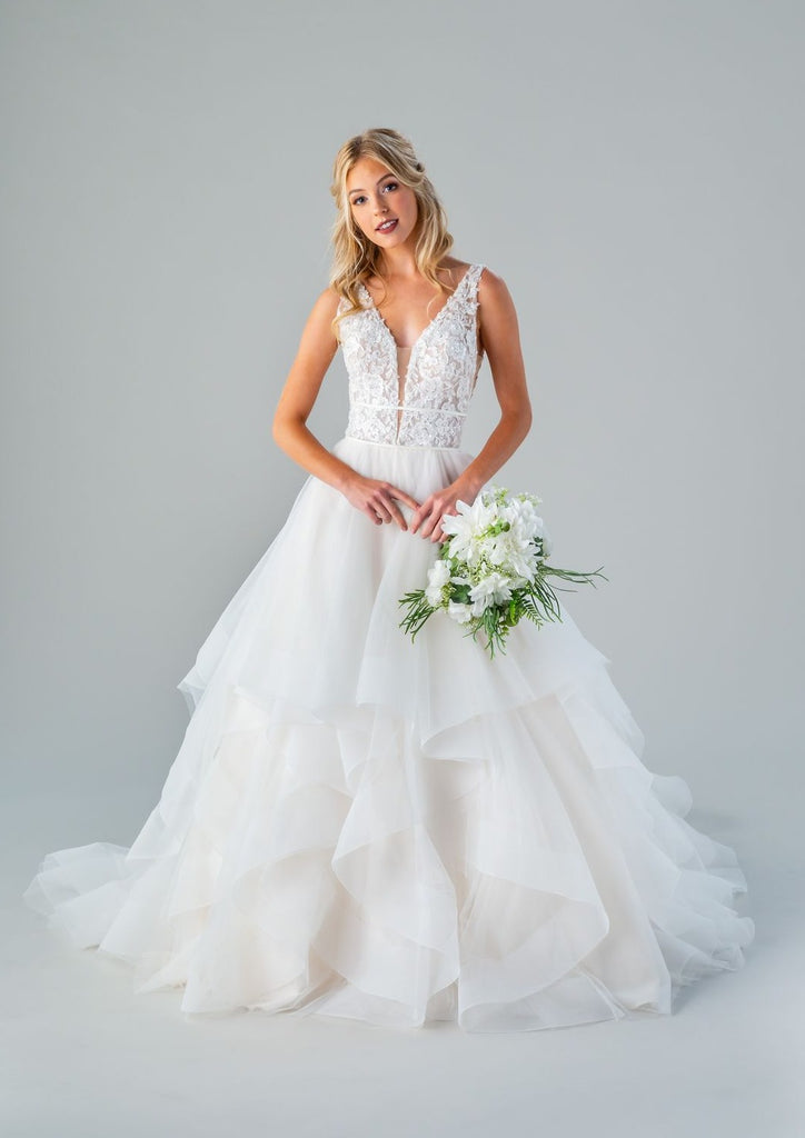 F15741 David's David's Bridal Satin Tank Long Ball Gown Wedding Dress Affordable Plus Size Available Kennedy F15741 David's David's Bridal Satin Tank Long Ball Gown Wedding Dress Affordable Plus Size Available Kennedy