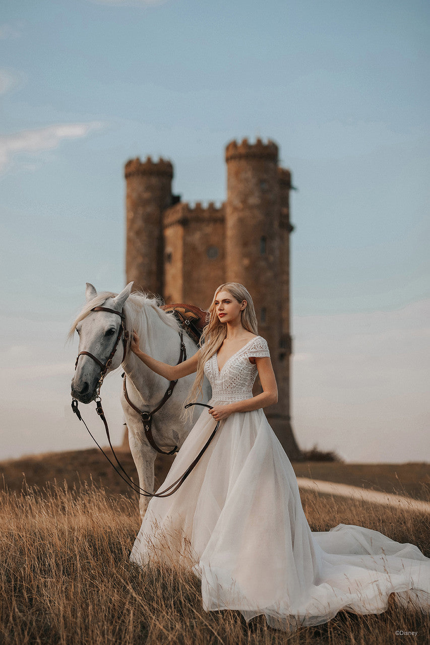 Disney Fairytale Weddings Rapunzel D316 Wedding Dress Wedding Shoppe