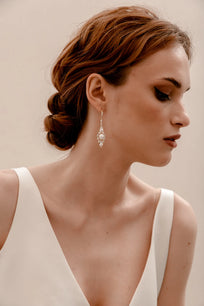 ◆VINTAGE HOLLYWOOD◆ Modern Pearl Earring VH2479EA005M Designer fashion, Seoul-fully created | W Concept