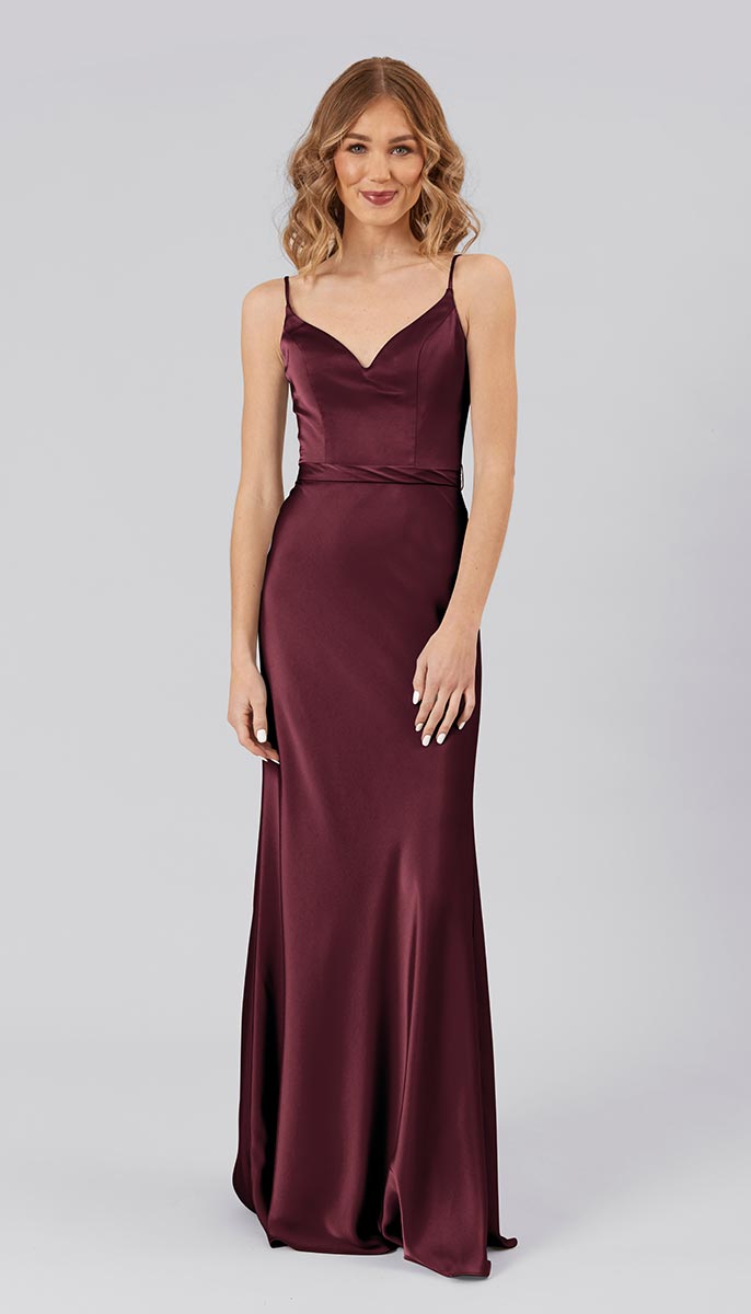 Burgundy And Gold Bridesmaid Dresses Burgundy Satin V-Neck Bridesmaid Dress Mermaid Floor-Length Carlyna Burgundy And Gold Bridesmaid Dresses Burgundy Satin V-Neck Bridesmaid Dress Mermaid Floor-Length Carlyna
