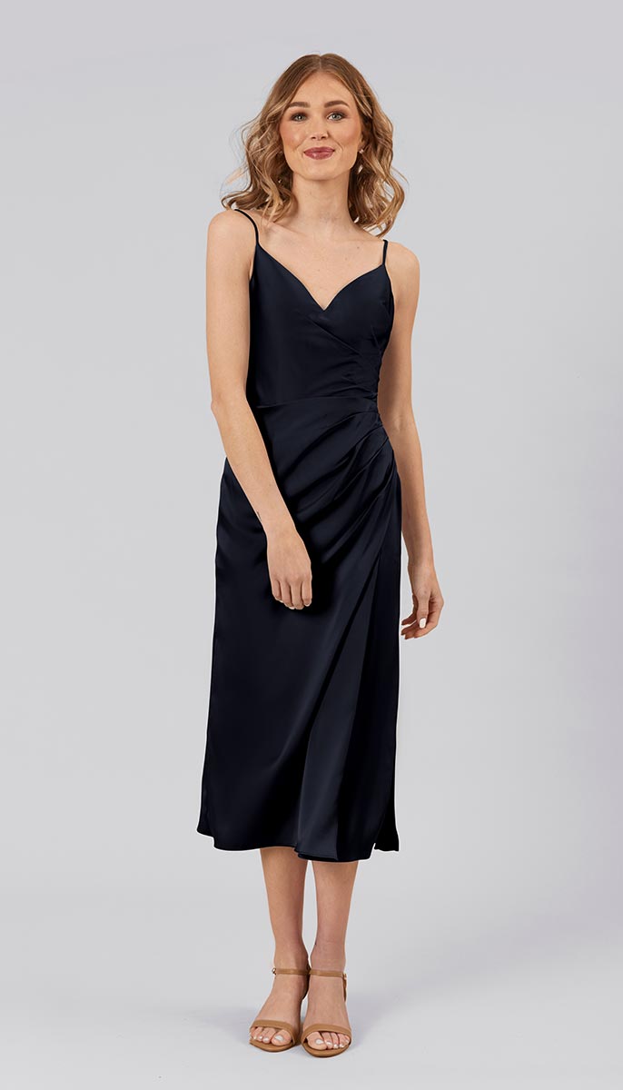 blue dress for baby girl Kennedy Blue Taye Bridesmaid Dress