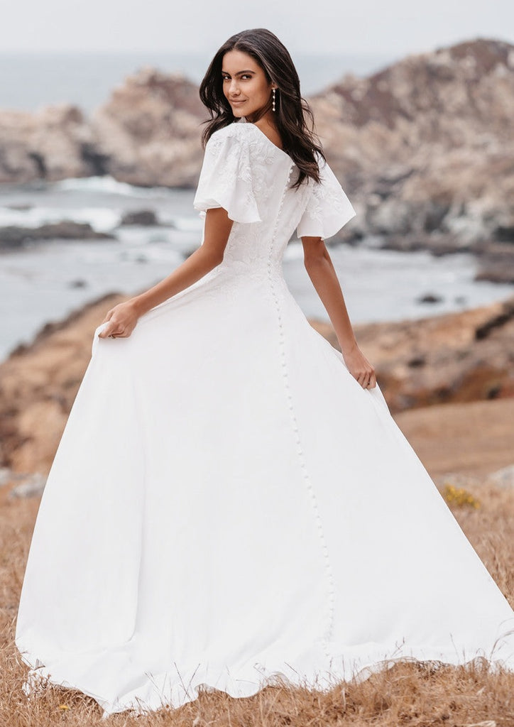 Lds wedding dresses for sale sale