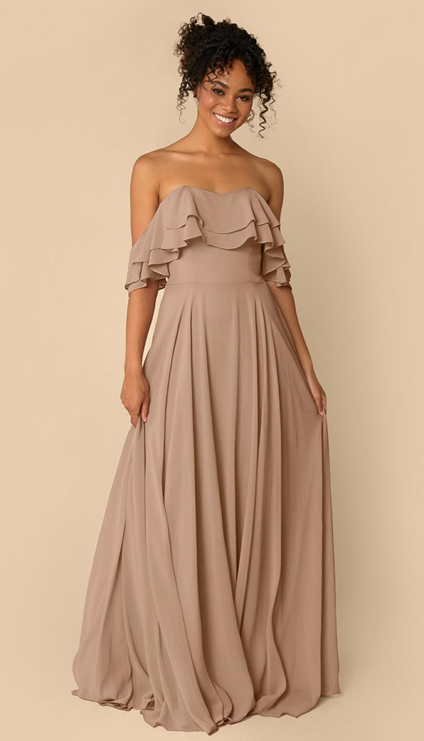 Taupe bridesmaid dresses lulus cheap