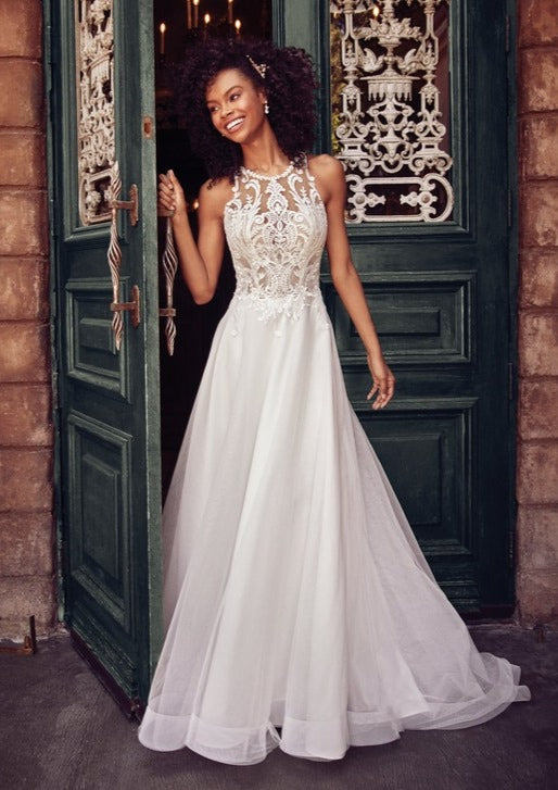 Stylish High Neck Formal Dresses - June Bridals