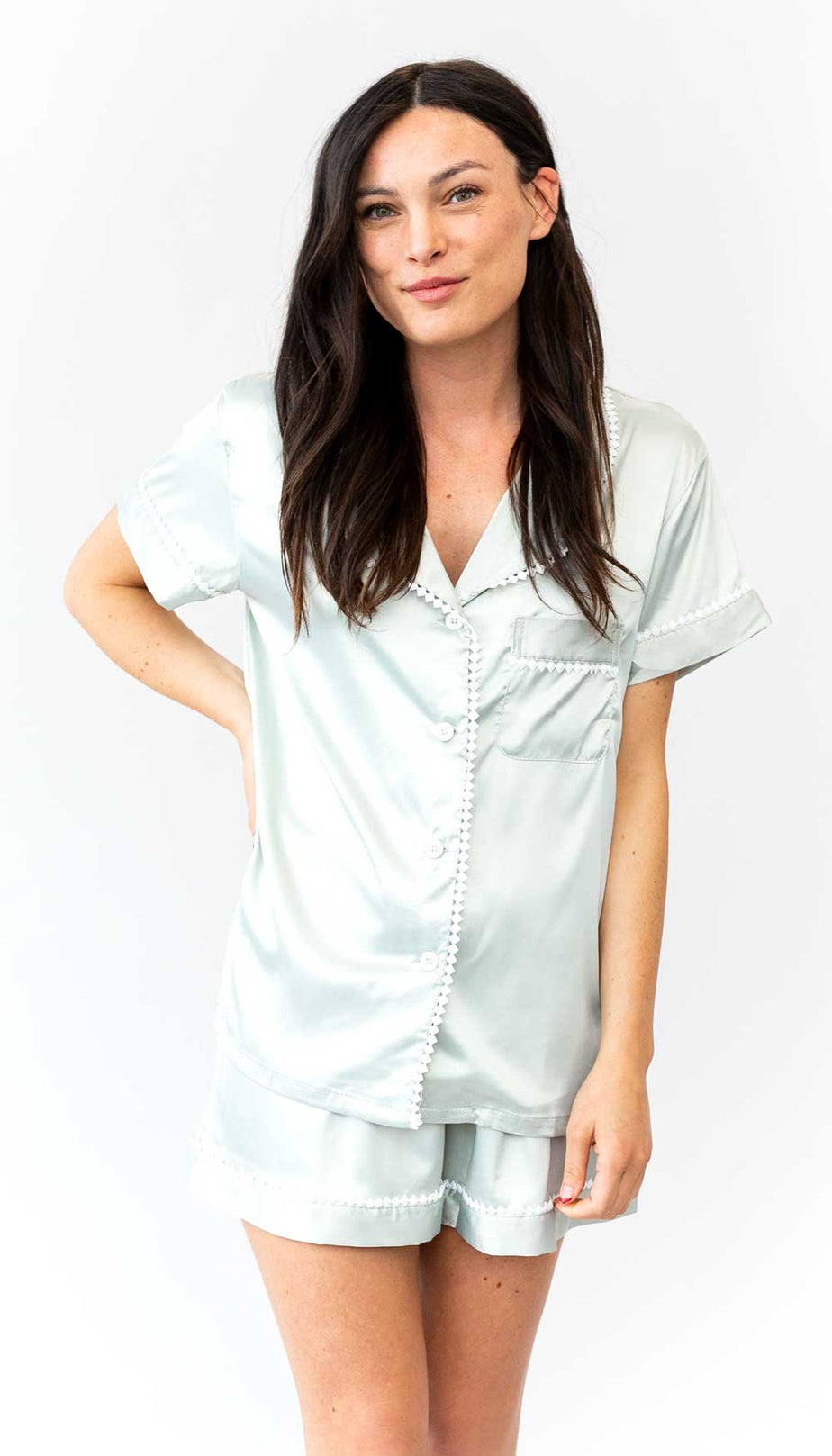 Satin Bridal and Bridesmaid Pajama Sets
