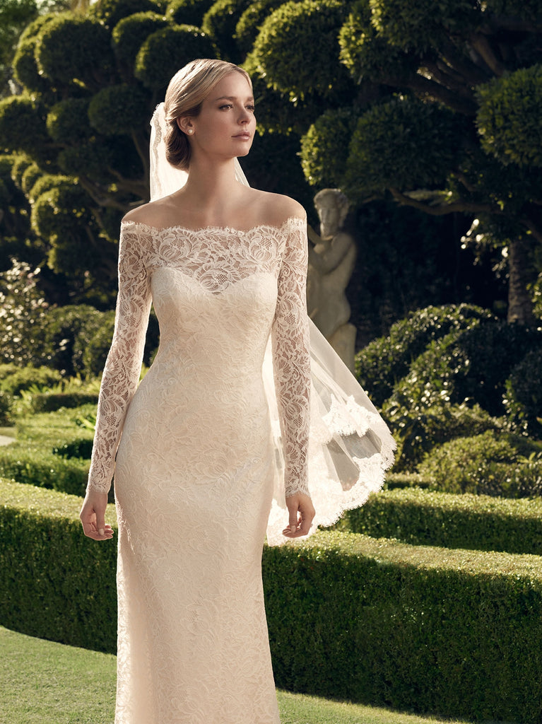Casablanca lace wedding dress cheap