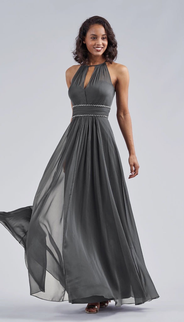 Belsoie High Neck Chiffon Bridesmaid Dress L214051 Wedding Shoppe Belsoie High Neck Chiffon Bridesmaid Dress L214051 Wedding Shoppe