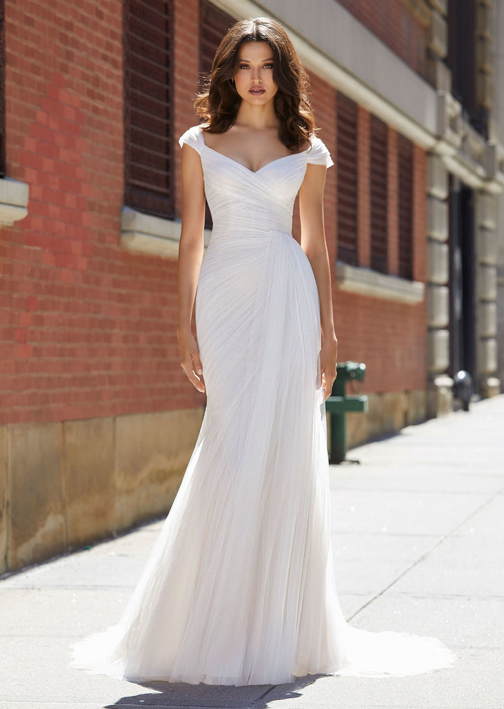 josette bridesmaid dresses Morilee color:Blue & White beige Dress to Impress Outfits and ruching for a